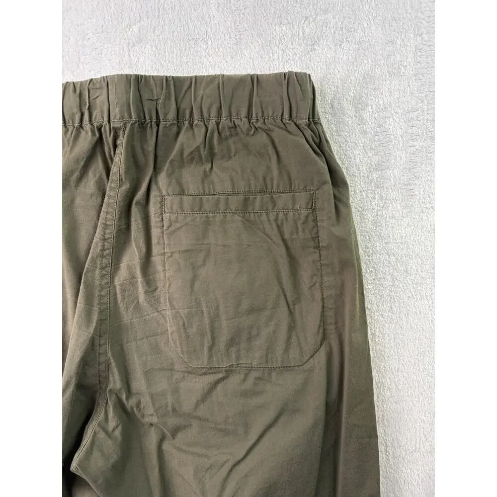 COS Olive Green Elastic Waist Jogger Pants – Size S